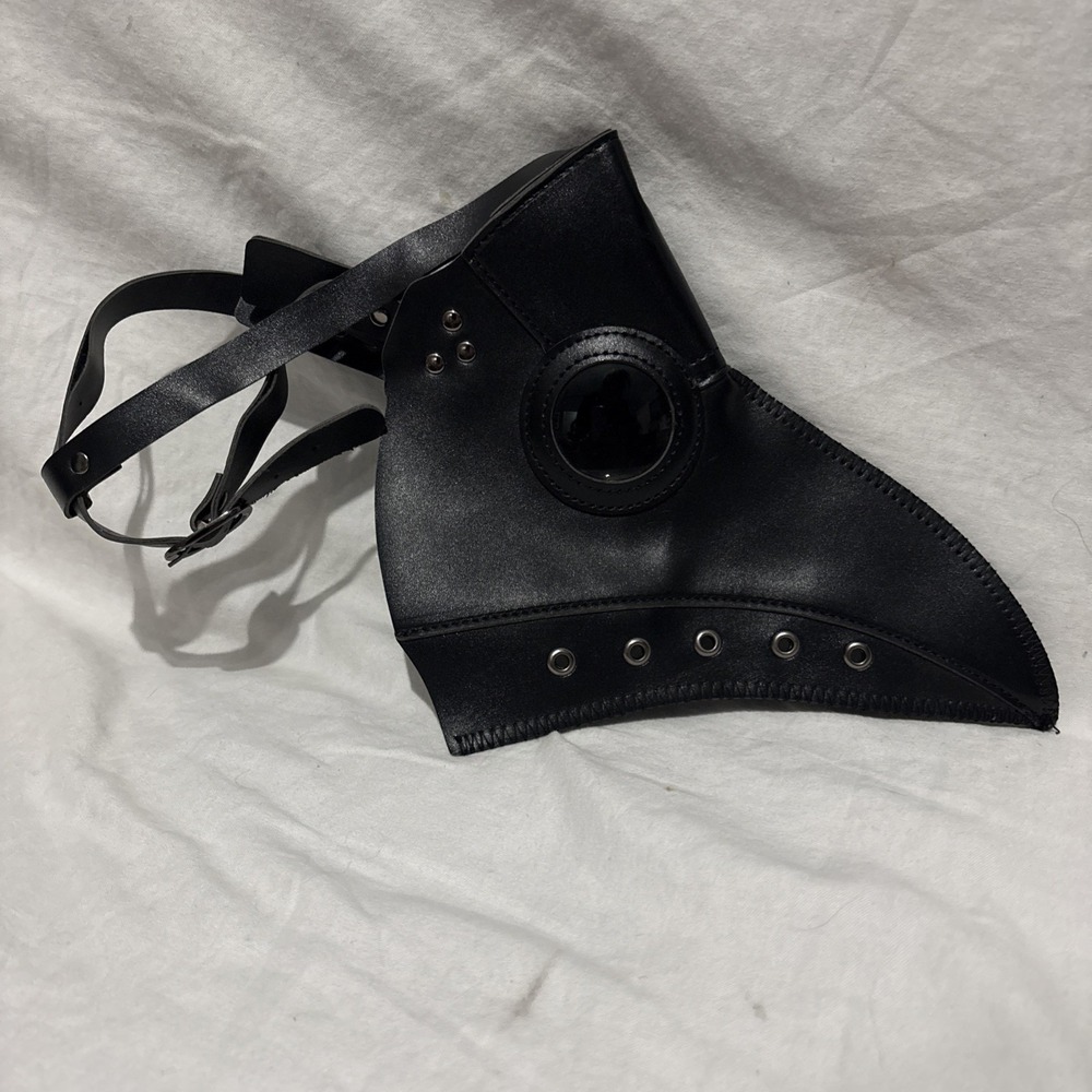 Fun Doctor Bird Mask Long Nose Beak‎ Steampunk Plague Halloween Adult Costume